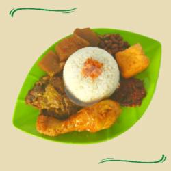 Nasi Gudeg Ayam Potong