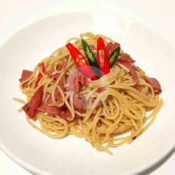 Spaghetti Goreng Sosis