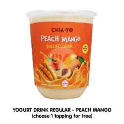 Peach Manggo Yogurt Drink