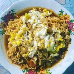 Mie Nyemek Telor   Nasi   Es Teh