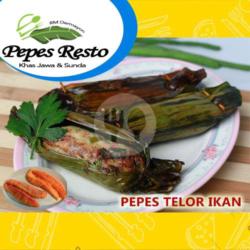 Pepes Telor Ikan