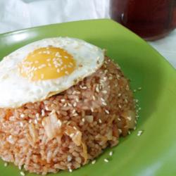 Kimchi Bokkeumbab (nasgor Kimchi)