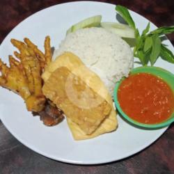 Nasi Ceker,tahu,tempe Penyet