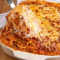 Baked Spaghetti Brule