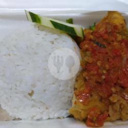 Lauk Ayam Geprek (sambal Bawang/sambal Ijo)