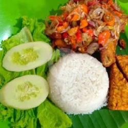 Nasi Ayam Penyet Sambal Plecing