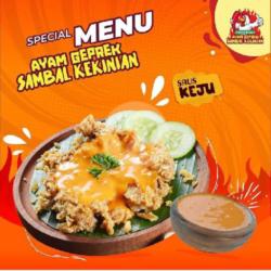 Kekinian Saus Keju Sayap/ Paha Bawah