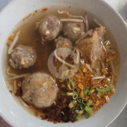 Bakso Sapi Pedas Telur Asin   Mie Campur