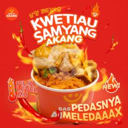 Kwetiau Samyang Pedas Akang