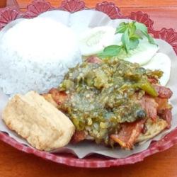 Nasi Ayam Goreng Sambel Ijo