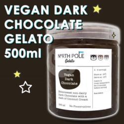 Vegan Dark Chocolate Gelato 500ml