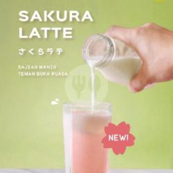 New! Sakura Latte