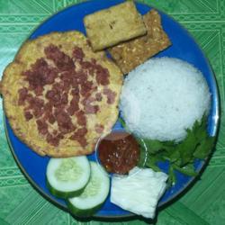 Nasi Telur Cornet