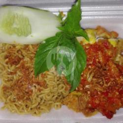 Indomie Goreng Ayam(dada) Geprek