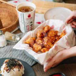 Popcorn Chicken Rice Combo