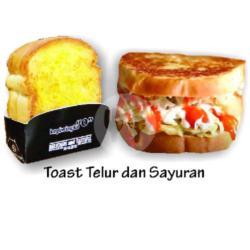 Toast Telur   Sayuran