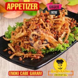 ( Goreng ) 1 Porsi Enoki Cabe Garam