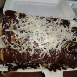 Roll Banana Coklat Keju