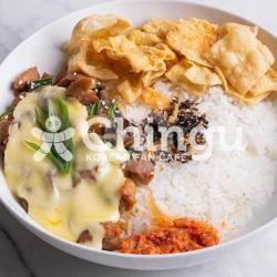 Mozzarella Chicken Bulgogi Rice