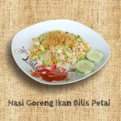 Nasi Goreng Ikan Asin/bilis Petai ( Besar )