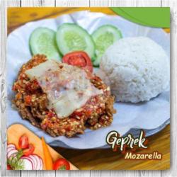 Geprek Mozarella Sayap/paha Bawah