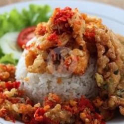 Telor Sambal Geprek   Es Teh