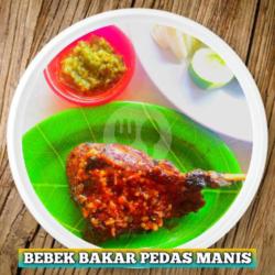 Bebek Bakar Manis Pedas