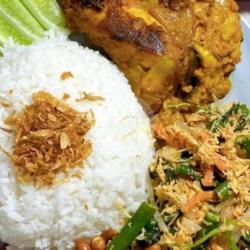 Nasi Ayam Bakar Urap Urap