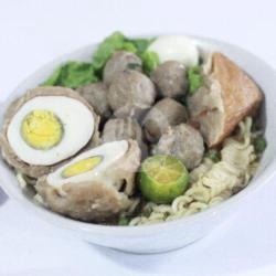 Bakso Telur Pakai Indomie