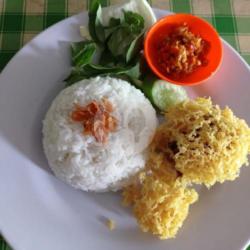 Nasi Ati Kremes Goreng