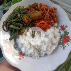 Nasi Rames Oseng Teri