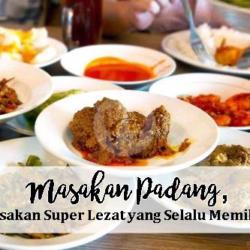 Nasi Padang Daging Rendang   Perkedel Kentang