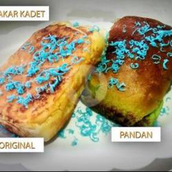 Roti Bakar/kukus Kadet Original/pandan Rasa Coklat Blueberry Susu