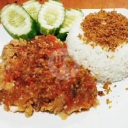 Nasi Ayam Krispy Sambal Geprek
