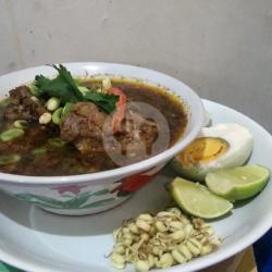 Nasi Rawon Telur Asin