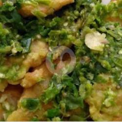 Telur Geprek Sambel Ijo