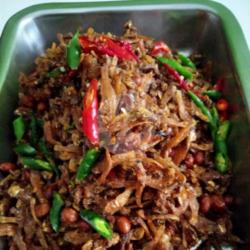 Paket Nasi Teri Kacang Balado