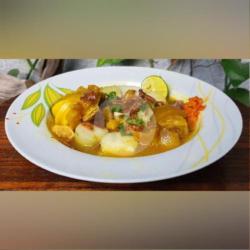 (menu Baru) Lontong Kikil Surabaya