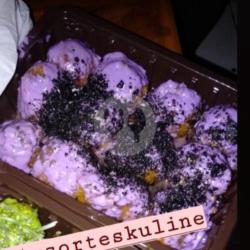 Pisang Crunchy - Bluberry