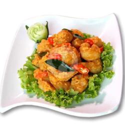 Udang Goreng Telor Asin