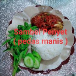 Nasi   Dada Sambal Penyet