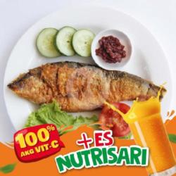 Bandeng Presto   Nasi   Nutrisari