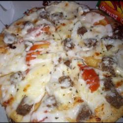 Pizza Burger Cheese Moza