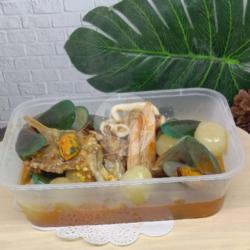 Cilok Mini Kuah Cumi Udang Kerang Tulang