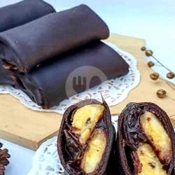 Dadar Gulung Pisang Coklat