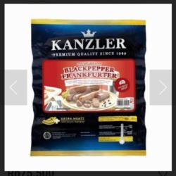 Sosis Blackpepper Frankfurter Kanzler 300 Gr