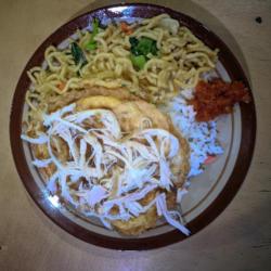 Nasi Telur Dadar Ayam