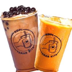 Chocolate Milkshake Boba Free Thai Tea