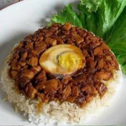 Nasi Ayam Telur Kecap