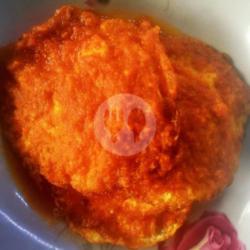 Nasi Rames Telor Ceplok Balado